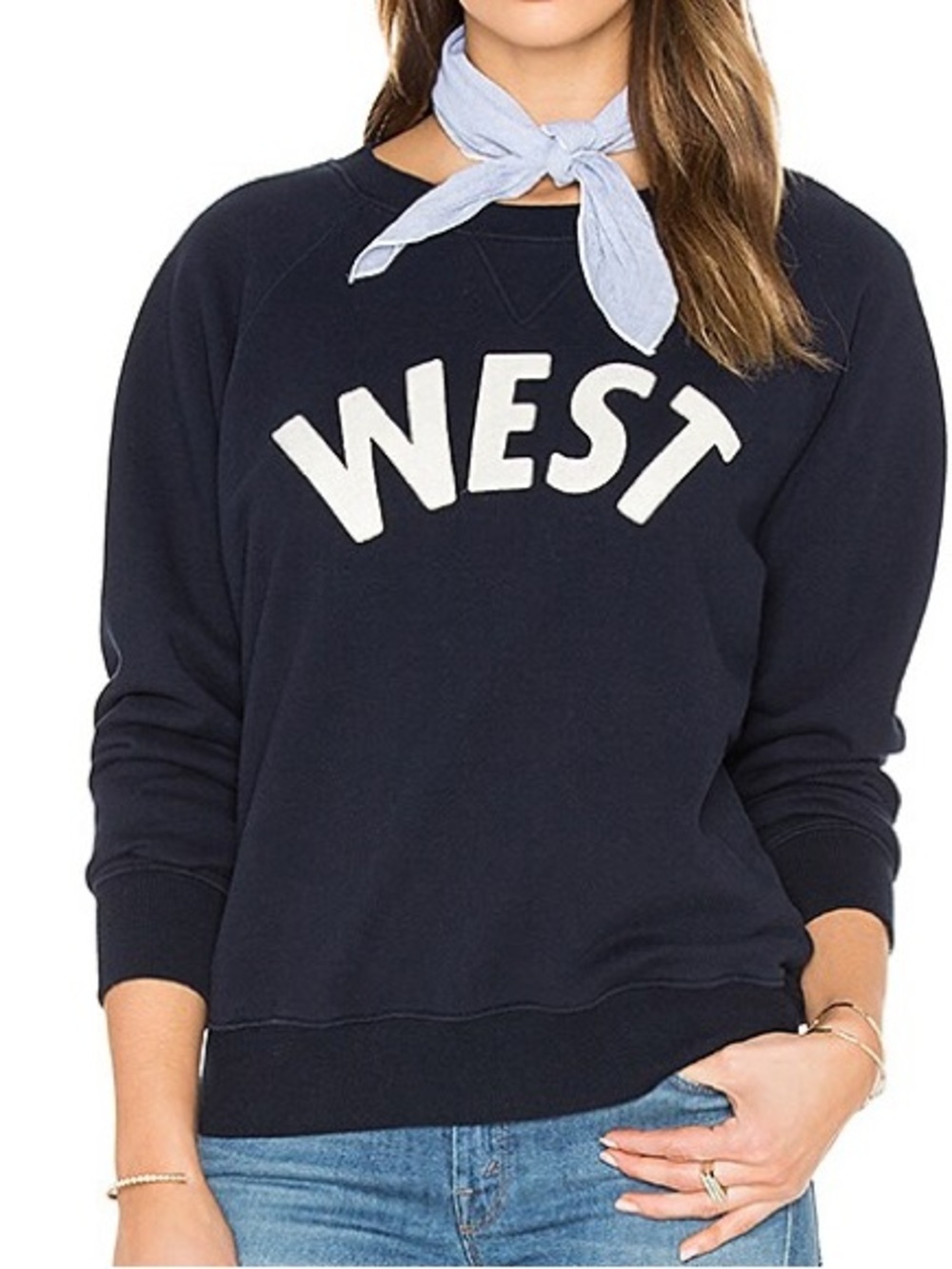 Lucky Brand Crewneck Long Sleeve West Pullover